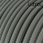 Câble textile 2 x 0,75 mm2 Gris effet soie