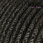 Câble textile 2 x 0,75 mm2 Lin anthracite