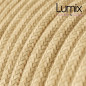 Câble textile 2 x 0,75 mm2 Jute naturel