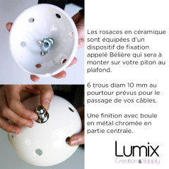 rosace céramique