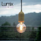 Luminaire Suspension sur-mesure étanche IP65 - Porte-Douille lisse Pastel silicone Luminaire Suspension sur-mesure étanche IP65 - Porte-Douille lisse Pastel silicone