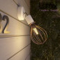 Applique murale étanche IP65 - lampe orientable - Blanc Applique murale étanche IP65 - lampe orientable - Blanc