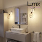 Applique murale étanche IP65 - lampe orientable - Blanc Applique murale étanche IP65 - lampe orientable - Blanc