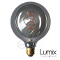 Lampe à poser Alesio - Ampoule globe G125 Smoky 220 Volts-E27 Lampe à poser Alesio - Ampoule globe G125 Smoky 220 Volts-E27