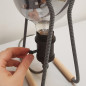 Lampe à poser Alesio - Ampoule globe G125 Smoky 220 Volts-E27 Lampe à poser Alesio - Ampoule globe G125 Smoky 220 Volts-E27