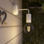 Applique murale étanche IP65 - lampe fixe - Blanche Applique murale étanche IP65 - lampe fixe - Blanche