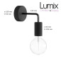 Applique murale étanche IP65 - lampe fixe - Bleu Petrole Applique murale étanche IP65 - lampe fixe - Bleu Petrole