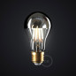 Ampoule LED Goutte A60 Demi Sphère Argentée 7W E27 Dimmable 2700K