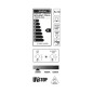 Ampoule LED Diamant filament courbe 3W E27 dimmable 2000K Ampoule LED Diamant filament courbe 3W E27 dimmable 2000K