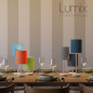 Lampe à poser configurable avec ou sans abat-jour tissus Lampe à poser configurable avec ou sans abat-jour tissus