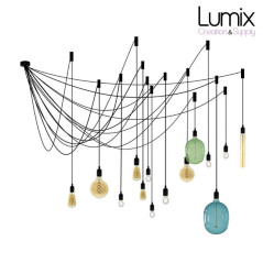 COMMANDE PRIVÉE - Suspension multiple 8 lampes - rosace Muuto