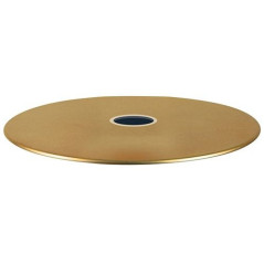 COMMANDE PRIVÉE : Suspension disque métal diamètre 30 cm couleur dorée