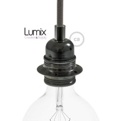 Suspension COPPA forme vase en céramique finition Sable
