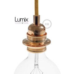 Suspension COPPA forme vase en céramique finition Sable