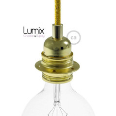 Suspension COPPA forme vase en céramique finition Sable