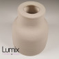 Suspension COPPA forme vase en céramique Gris Tourterelle fait main Suspension COPPA forme vase en céramique Gris Tourterelle fait main