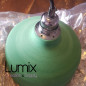 Suspension céramique COPPA forme cloche Vert feuille fait main