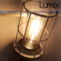 Lampe baladeuse ou suspension vintage avec cage acier année 1970 remise en conformité Lampe baladeuse ou suspension vintage avec cage acier année 1970 remise en conformité