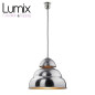 Suspension métal aluminium brossé style industrielle Bamag lamp U7 - Réédition Suspension métal aluminium brossé style industrielle Bamag lamp U7 - Réédition