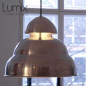 Suspension métal aluminium brossé style industrielle Bamag lamp U7 - Réédition Suspension métal aluminium brossé style industrielle Bamag lamp U7 - Réédition