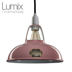 Suspension Coolicon® Original suspension rose poudré émaillée petit format