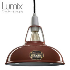 Suspension Coolicon® Original suspension Terracotta émaillée petit format