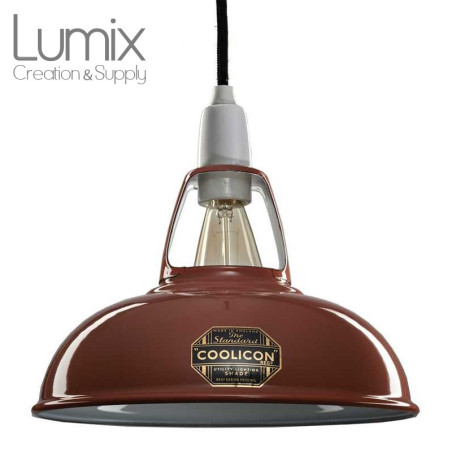 Suspension Coolicon® Original suspension Terracotta émaillée petit format