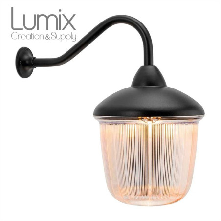 Grande applique en fonte d'aluminium avec col de cygne - IP53