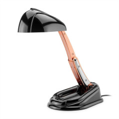Lampe articulée Jumo en Bakélite noir