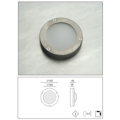 Applique laiton pour l'extérieur - IP65
