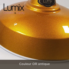 Suspension Harbour version Prestige sur-mesure - Abat-jour 5 couleurs au choix