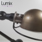 Lampe JIELDE entièrement restaurée et montée en applique murale