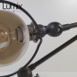 Lampe JIELDE entièrement restaurée et montée en applique murale
