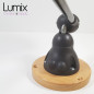 Lampe JIELDE entièrement restaurée et montée en applique murale