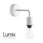 Applique murale étanche en silicone IP65 - lampe fixe à bagues - Blanc Applique murale étanche en silicone IP65 - lampe fixe à bagues - Blanc