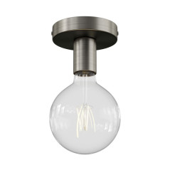 Lampe plafonnier ou en applique murale - Couleur métal Perle Noire