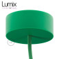 Suspension simple porte-douille et rosace silicone Vert Suspension simple porte-douille et rosace silicone Vert