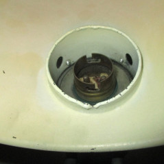 Applique lampe Jieldé - couleur grise - remise en conformité