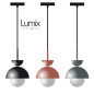 Luminaire en suspension dômes métal - Création sur commande