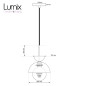 Luminaire en suspension dômes métal - Création sur commande