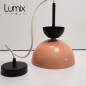 Luminaire en suspension dômes métal - Création sur commande