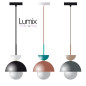 Luminaire en suspension dômes métal - Création sur commande