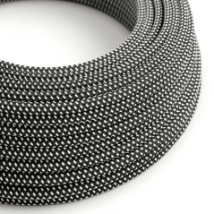 Câble textile bi-couleur  pour suspension industrielle