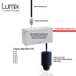 PRIVÉE PRO - Luminaire pour l'extérieur à 7 lampes multiples à suspendre - IP65