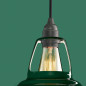 Suspension Coolicon® Original vert émaillée diamètre 23 cm - douille et rosace métal Suspension Coolicon® Original vert émaillée diamètre 23 cm - douille et rosace métal