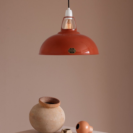 Suspension Coolicon® Terracotta complète couleur terracotta