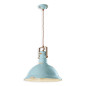 Suspension Rétro industrielle métal peinture style vintage - Diam 40 cm Suspension Rétro industrielle métal peinture style vintage - Diam 40 cm