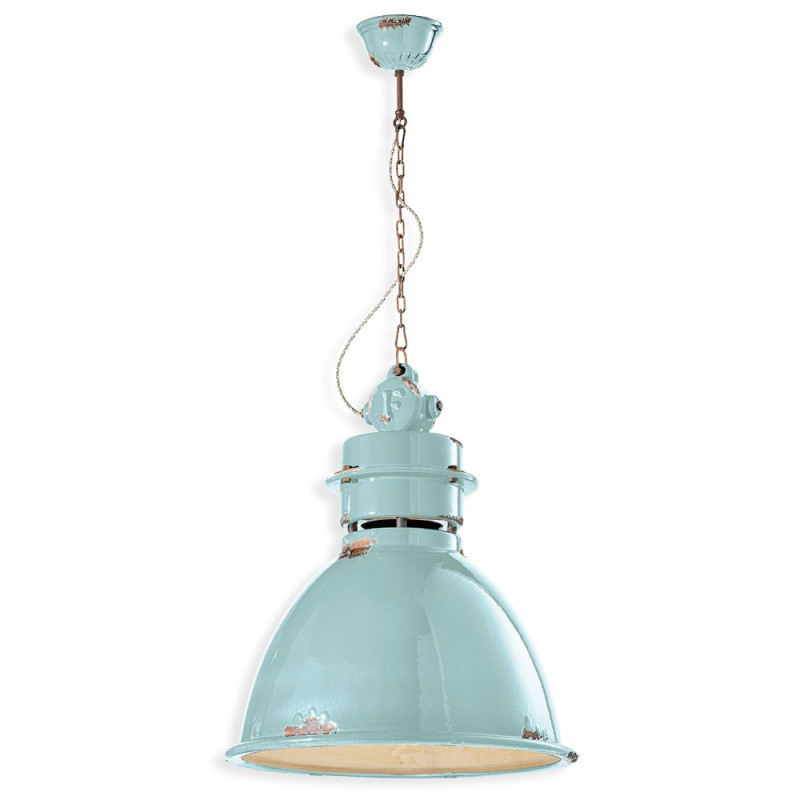 Suspension industrielle style lampe d'usine gros diamètre 50 cm Suspension industrielle style lampe d'usine gros diamètre 50 cm