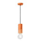 Suspension cylindre céramique 18 cm en porte douille E27 Suspension cylindre céramique 18 cm en porte douille E27