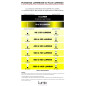 Privée - Luminaire suspension type guirlande fabrication atelier